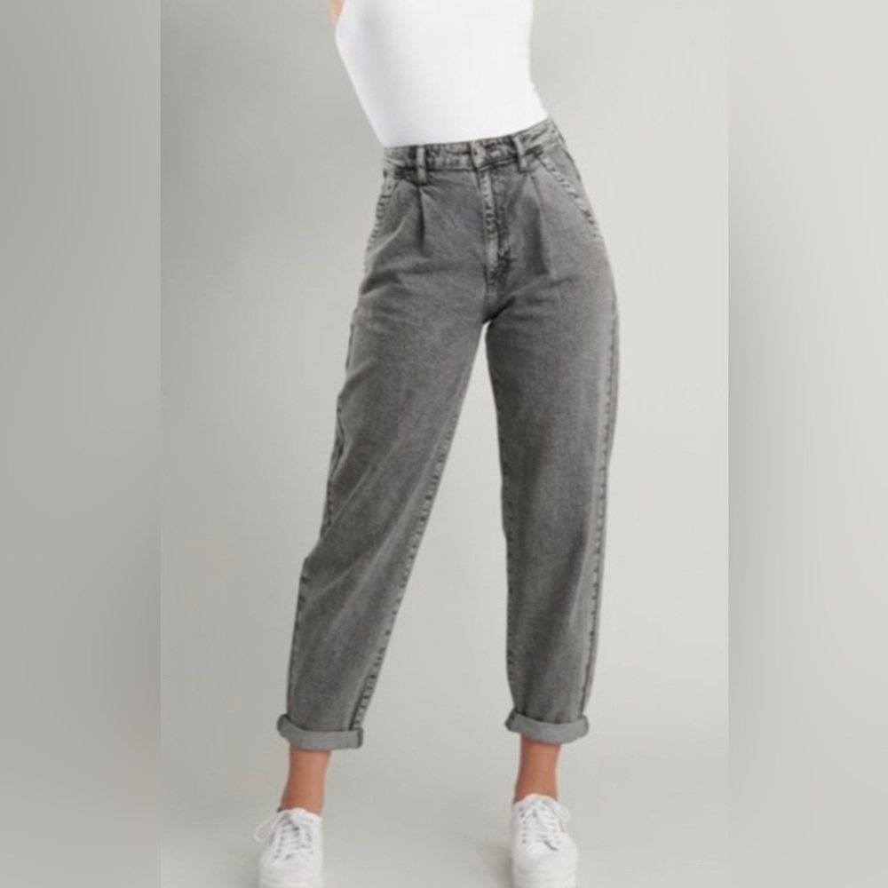 Garage black washed jeans